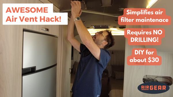 This air vent hack makes cleaning the filters super easy!