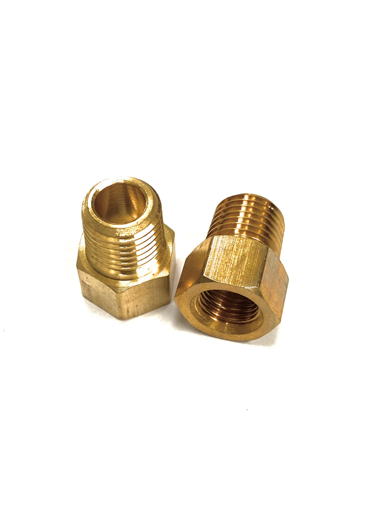 Brass propane adapters (set of 2)