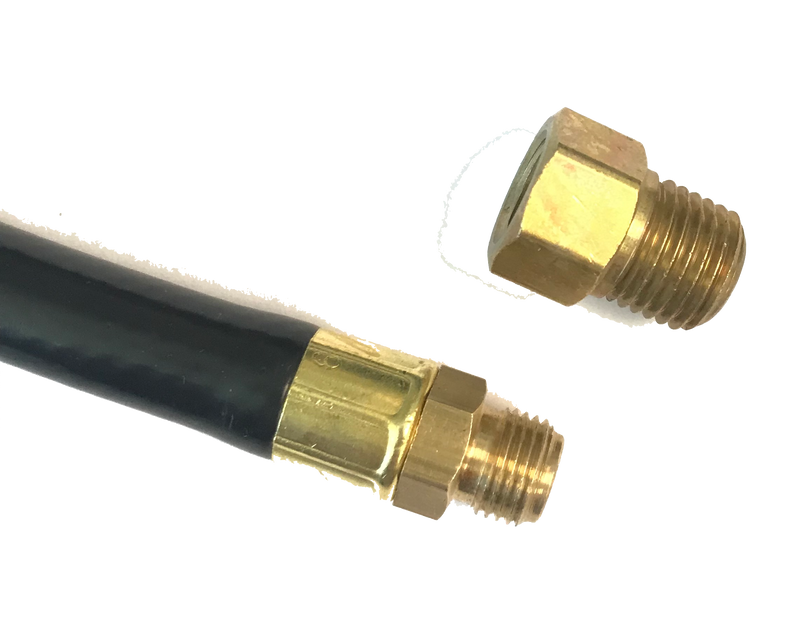 Brass propane adapters (set of 2)