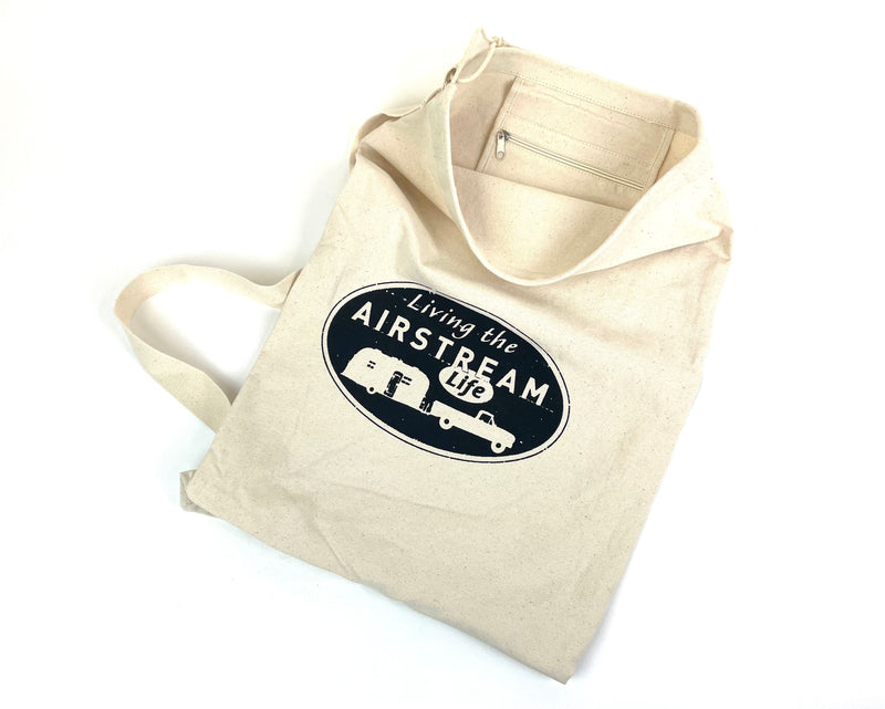 "Living The Airstream Life" Laundry Bag - Final closeout!