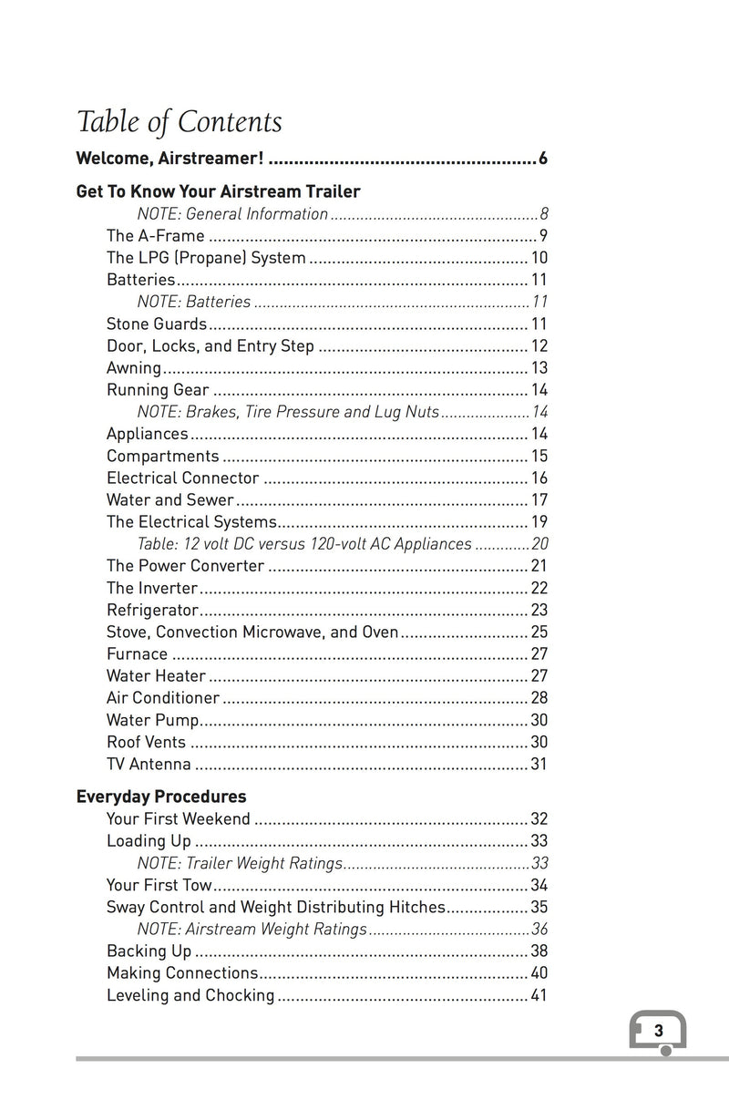 "Newbies Guide to Airstreaming" book, 4th edition