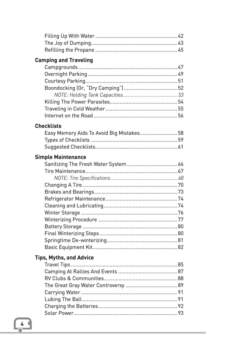 "Newbies Guide to Airstreaming" book, 4th edition